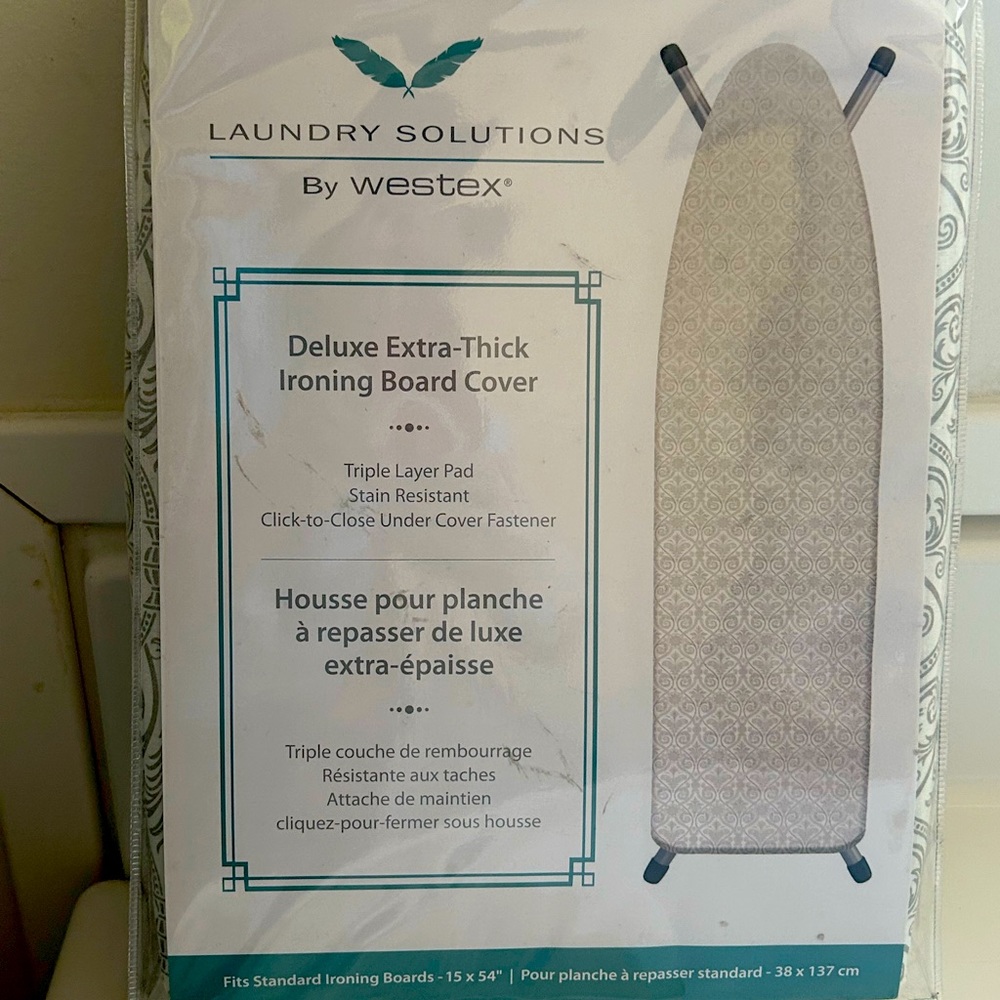 Extra thick ironing board cover